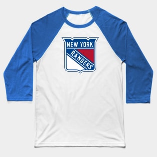 New york Rangers Baseball T-Shirt